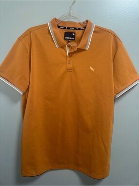 Stone Falcon Men's Polo Golf Casual XL